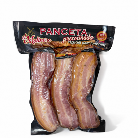 Panceta de Soria precocinada especial para torreznos - El Molinero